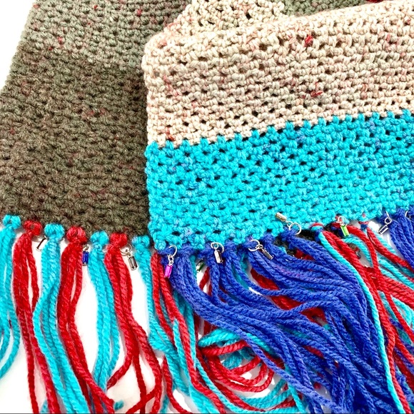 Knitted Scarf Multi Color - Picture 4 of 6